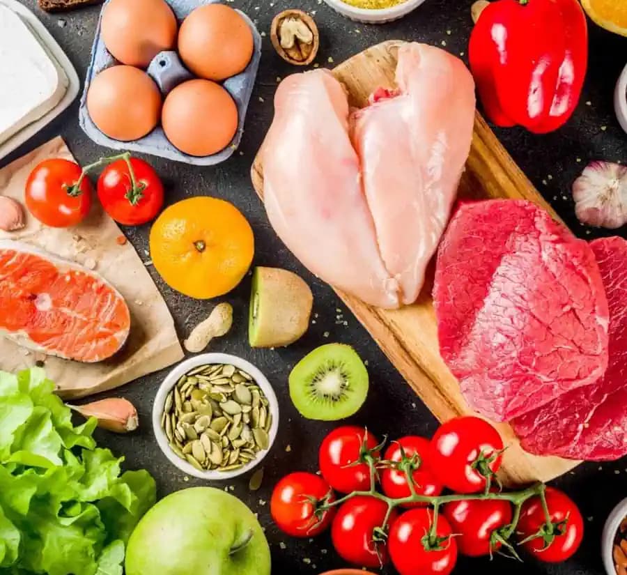 Inzulinrezisztencia étrend: egészséges ételek képe