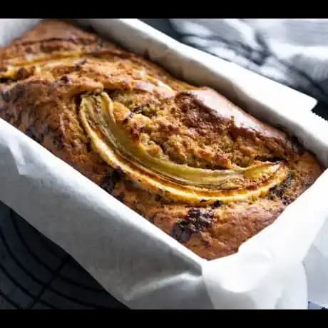 Egészséges banánkenyér