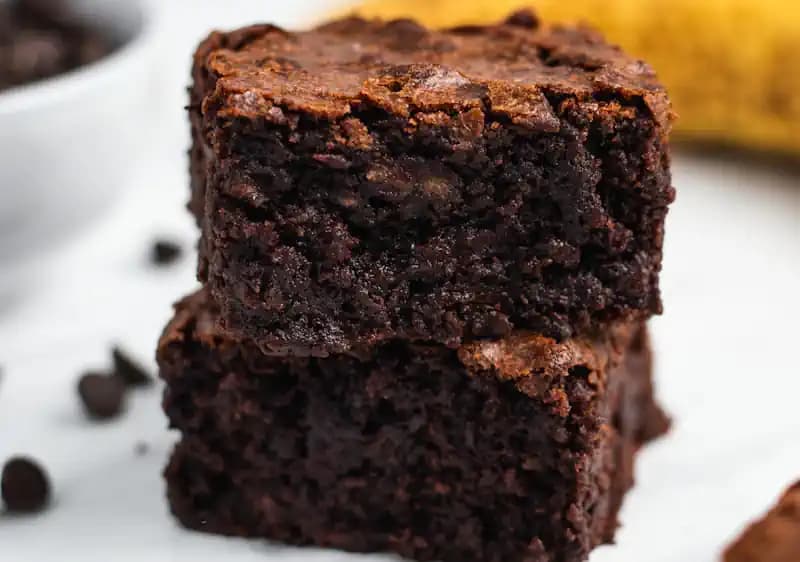 Banános brownie