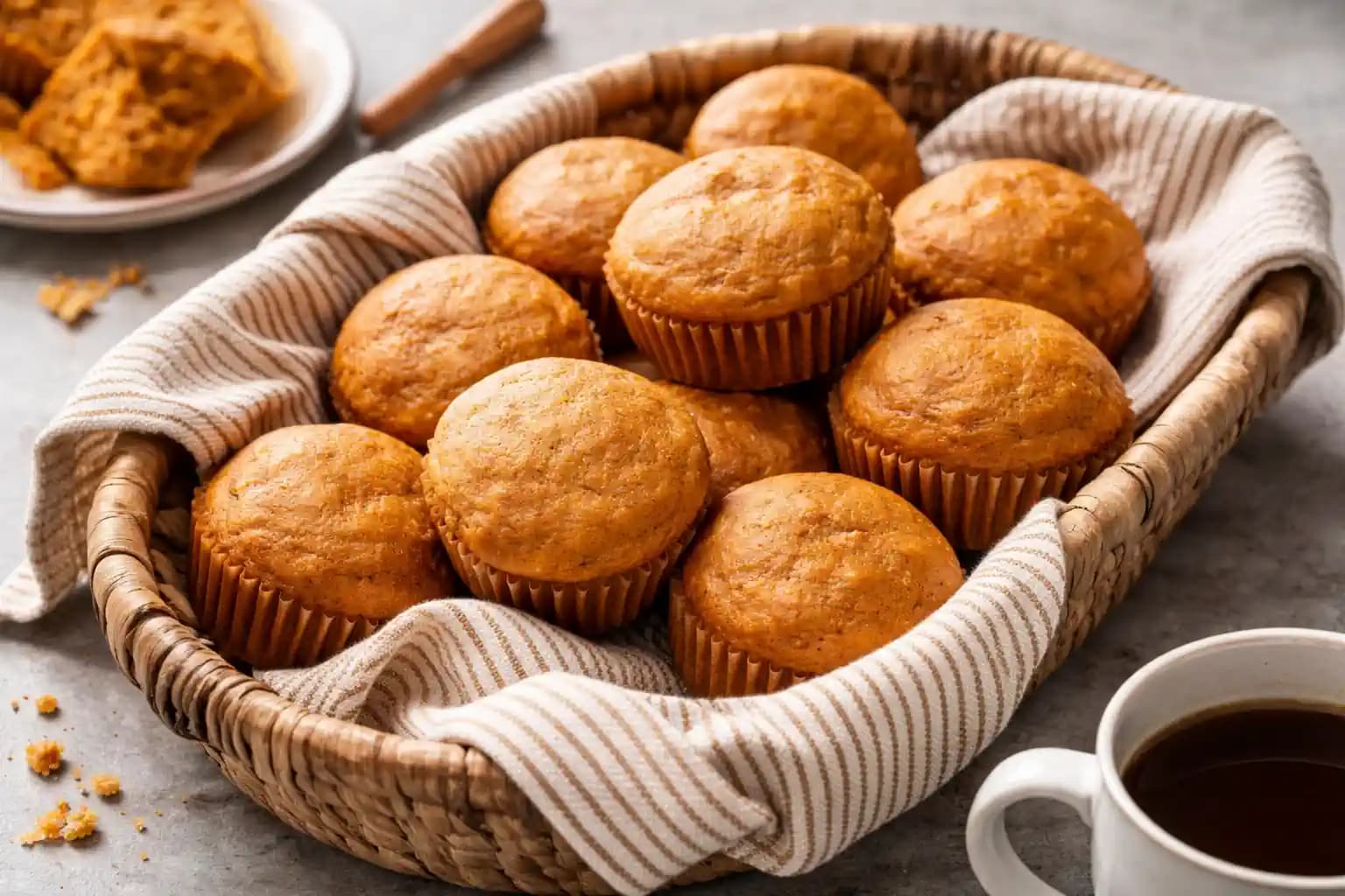 Édesburgonyás muffin