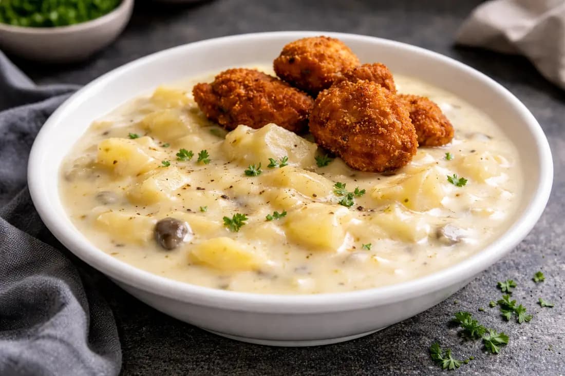 Egyszerű krumplifőzelék