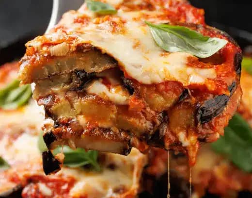 Padlizsán parmigiana