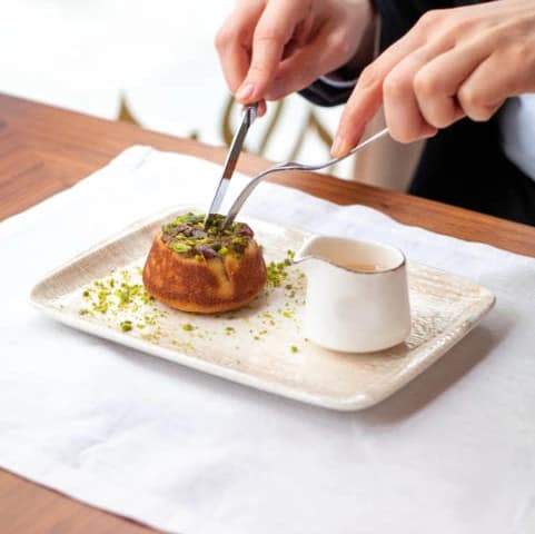 Pisztáciás lávasütemény