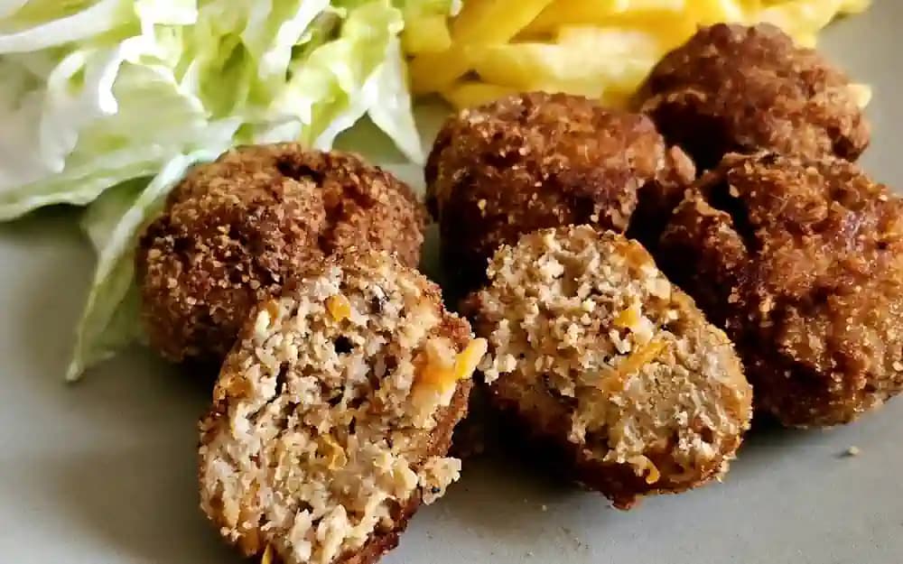 Sertésfasírt sárgarépával