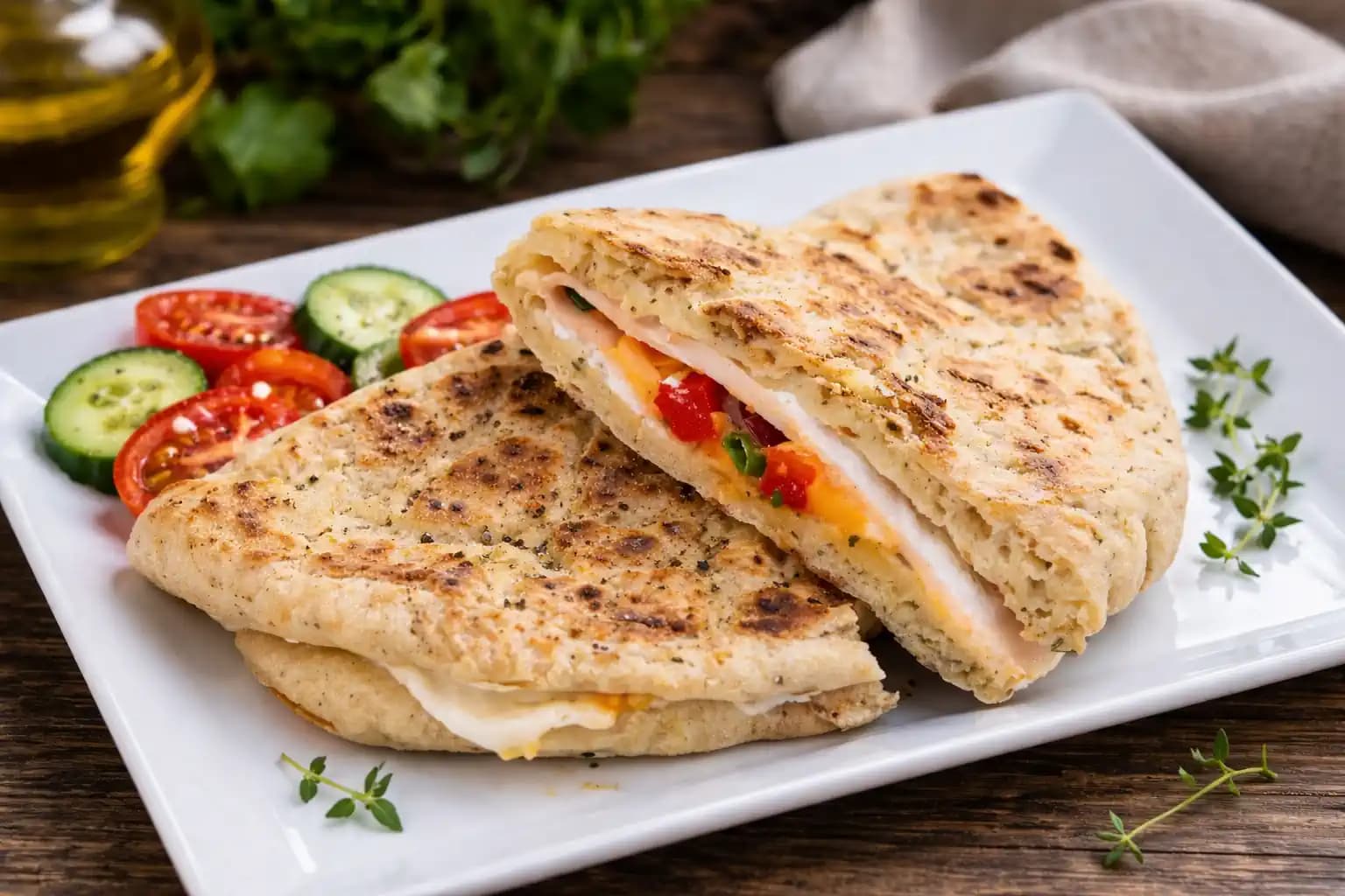 Sonkás-sajtos zablepény